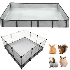 DZWLKJ guinea pig cage liner 42x42 with waterproof base for tidy cages