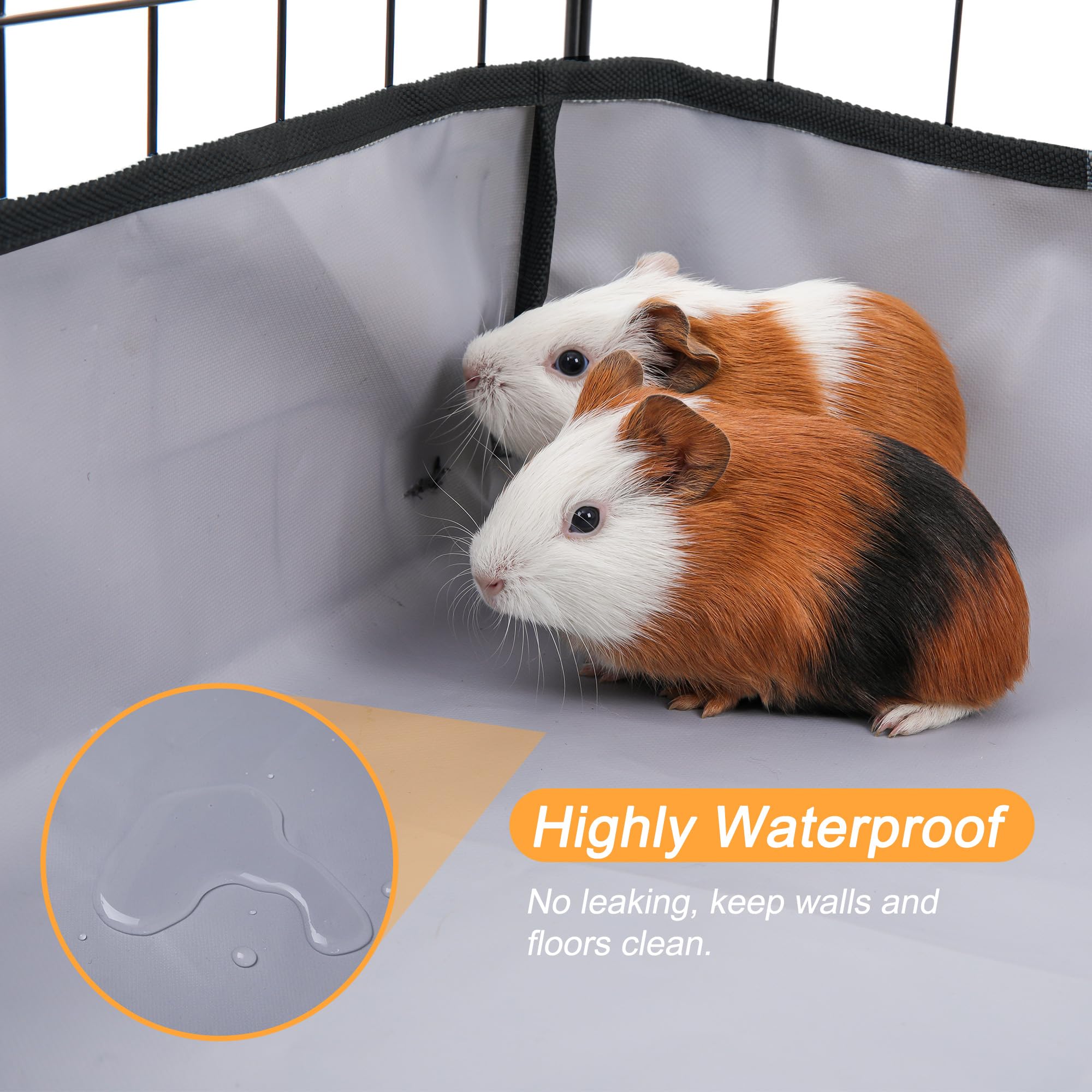 DZWLKJ guinea pig cage liner versatile for rabbits, chinchillas, hedgehogs, ferrets