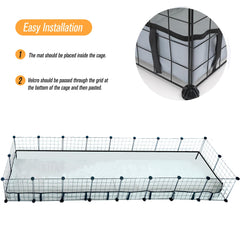 DZWLKJ guinea pig liner PVC waterproof fabric for durability
