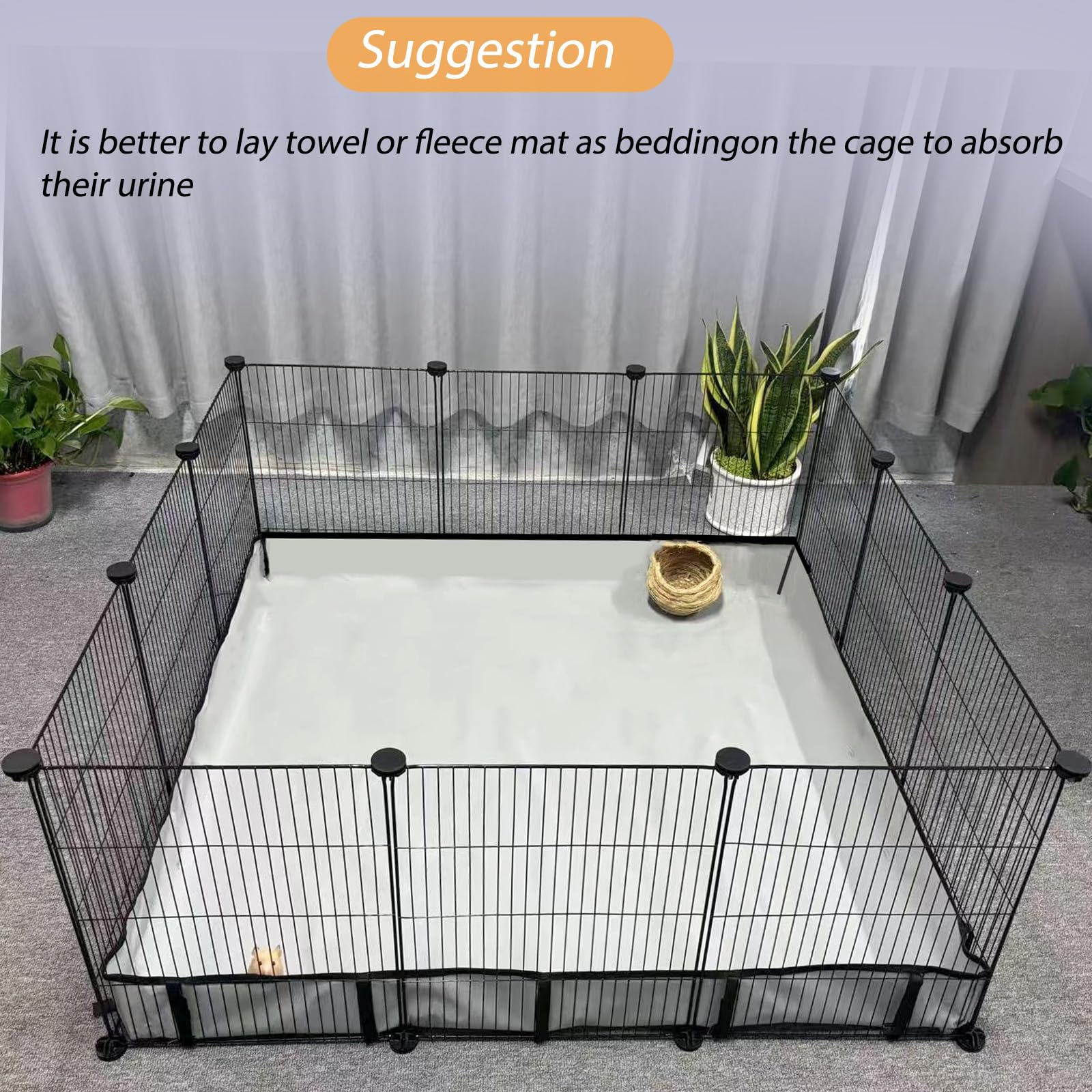 DZWLKJ guinea pig liner uses durable waterproof fabric for longevity