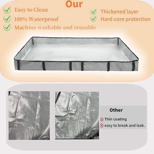 DZWLKJ material PVC robusto, base impermeable y duradera.