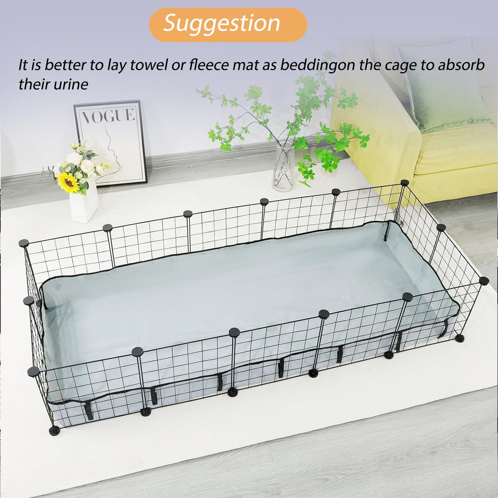 DZWLKJ Cage Liner with Velcro fasteners for secure attachment.