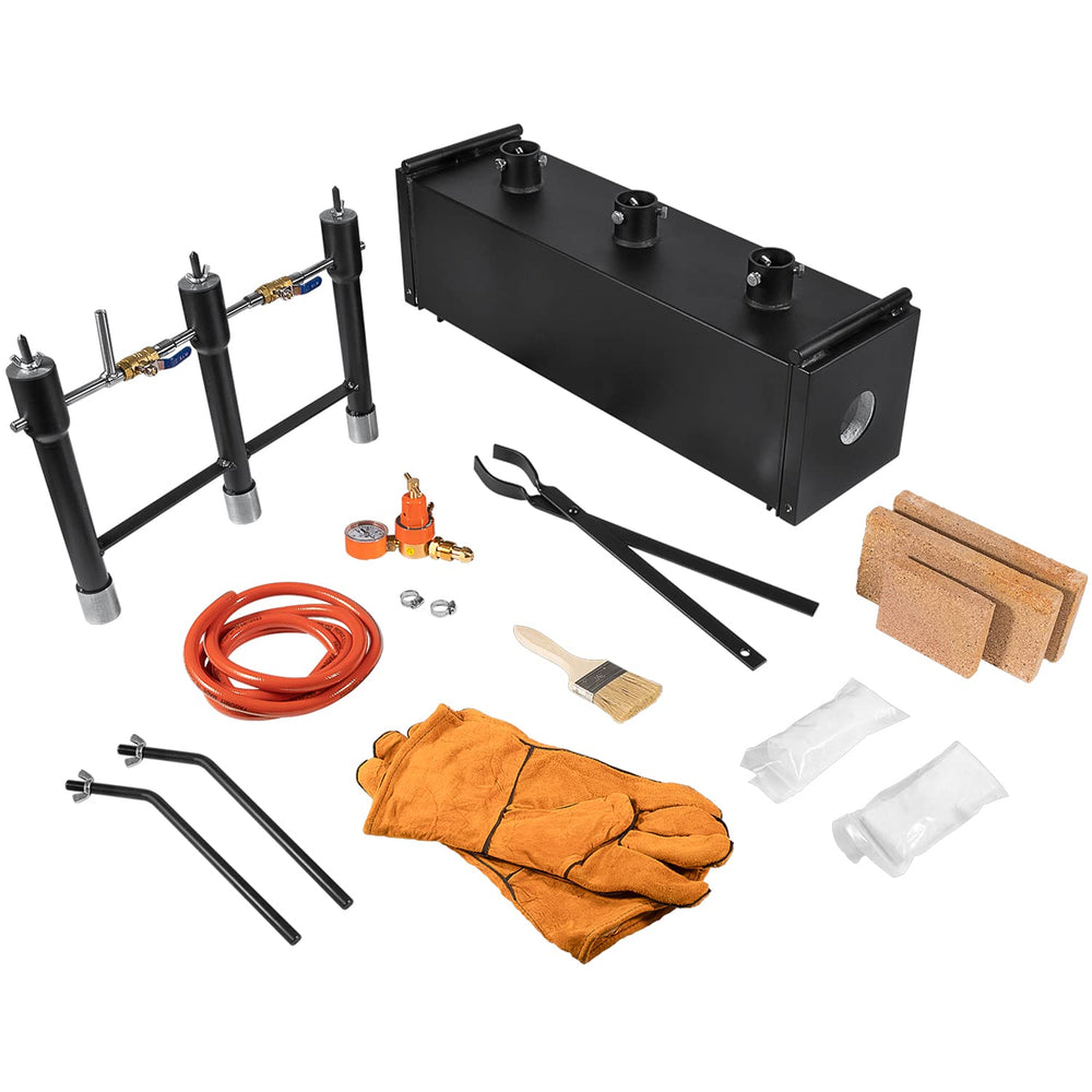 E-cowlboy square doors provide easy access for quick tool forging.