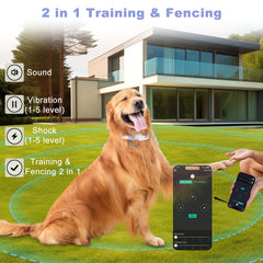 E-FENCE IP7 waterproof design handles rain mud and splashes.