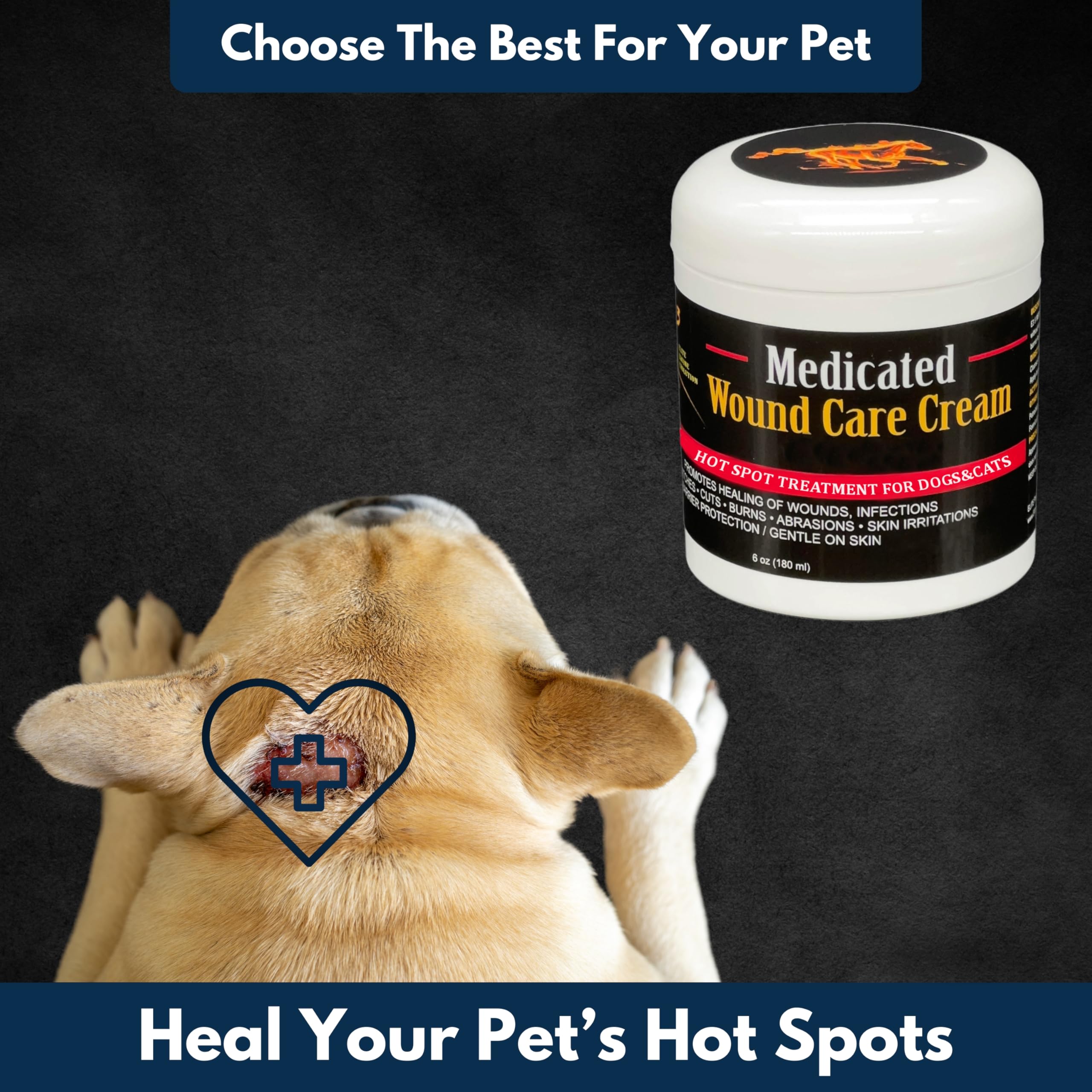 E3 Hot Spot Cream after-application appearance signaling comfort.
