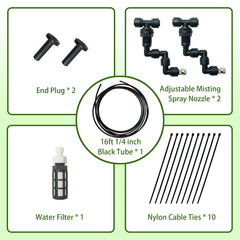 Eadabok accessories include nylon cable ties and end plugs for a neat, secure installation.
