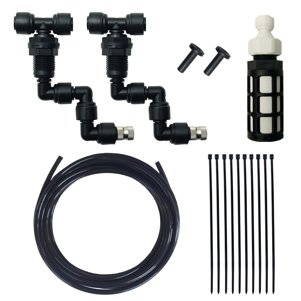 Eadabok reptile misting nozzle 360 rotation for thorough humidity coverage in enclosures.