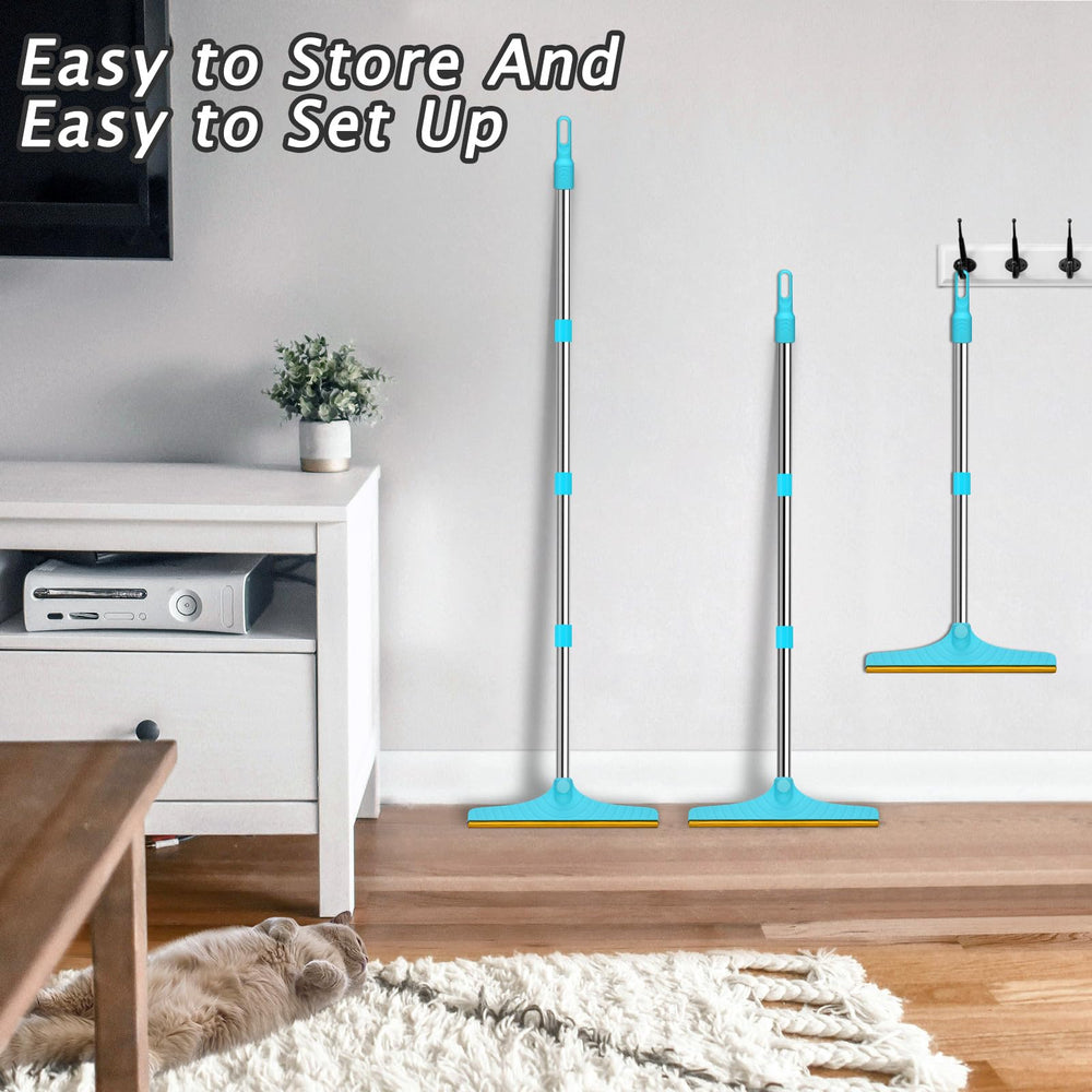 Eaersan reach-under-sofa design cleans hidden pet hair from corners.