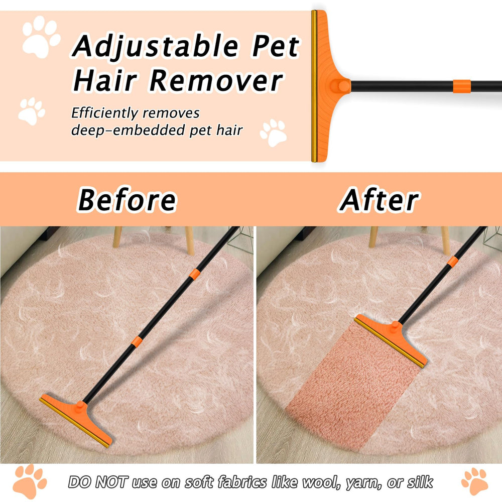 Eaersan tool reaches under sofas for easier pet hair removal
