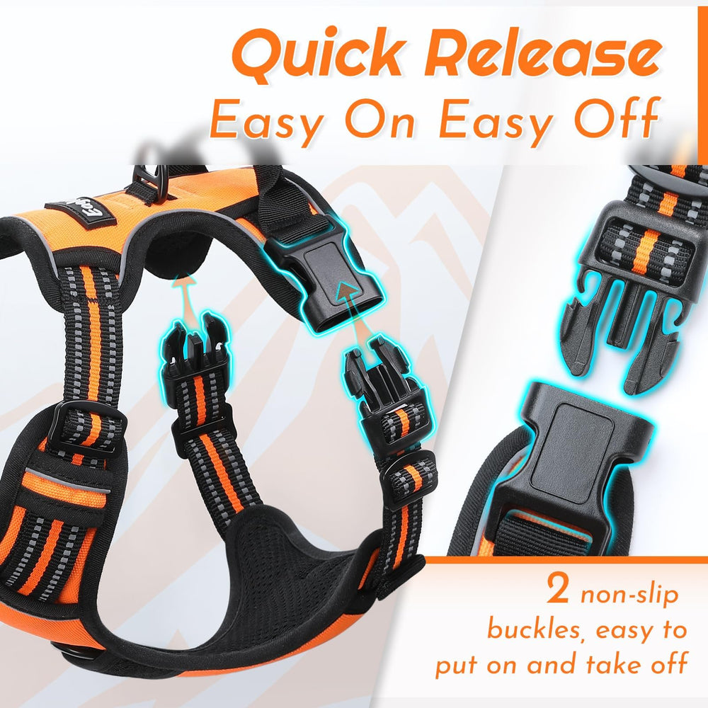 Eagloo dog harness medium control handle for better steering on walks