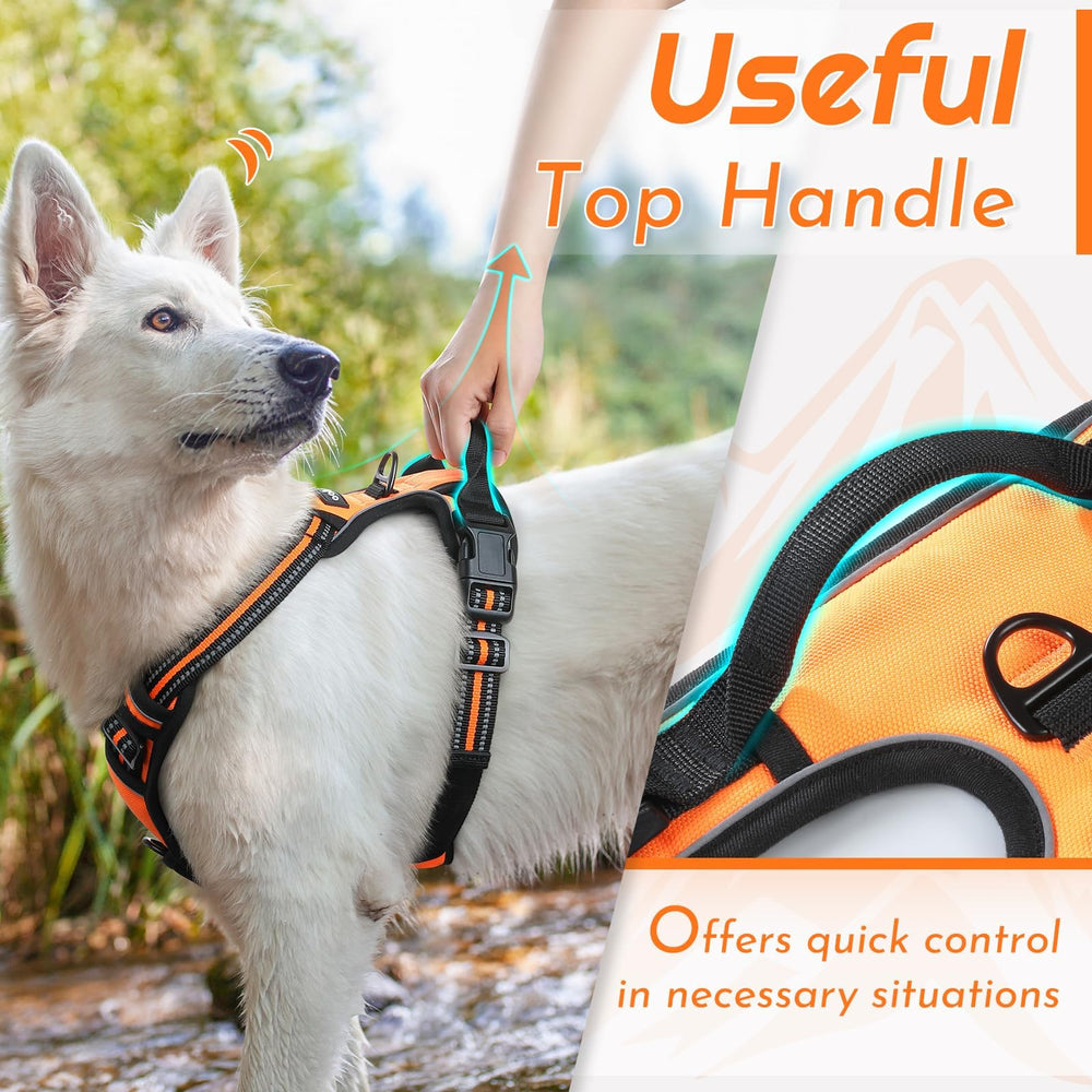 Eagloo dog harness medium soft breathable air mesh keeps dog cool