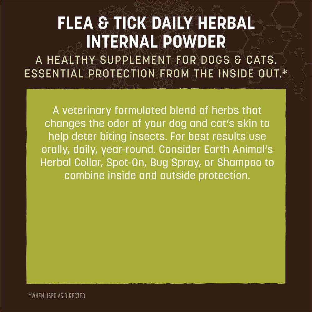 Earth Animal Apothecary acoplamiento con collares herbales para mayor eficacia