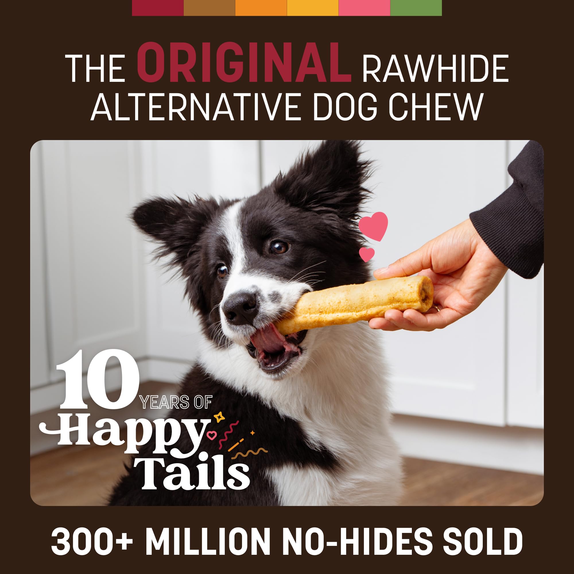 Earth Animal No Hide Chews beef rolls USA-made labeling signals quality and safety oversight