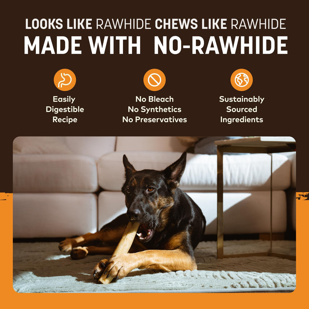 Earth Animal No Hide Chews Rolls packaging shot