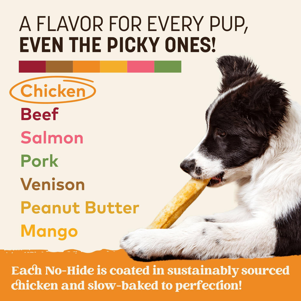 Earth Animal No Hide Chews Rolls durable chew captured during a strong bite session.