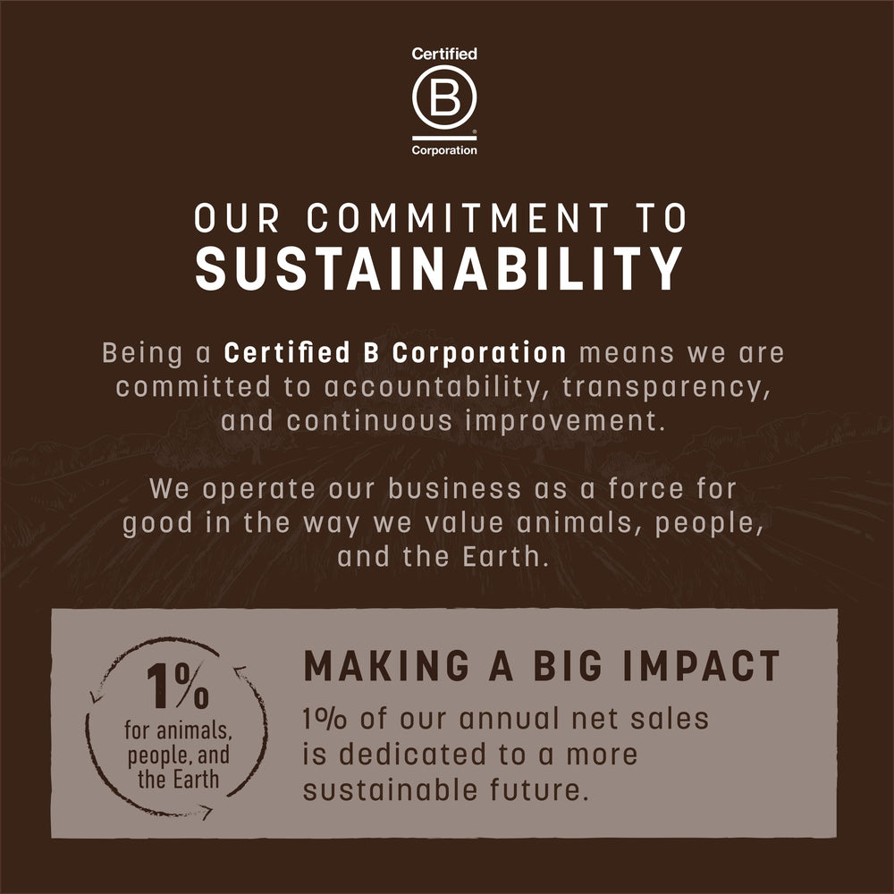 Earth Animal No Hide Rolls B Corp ethos badge shown