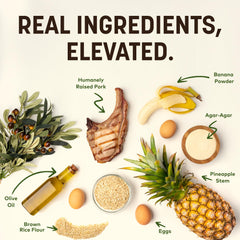 Earth Animal No Hide Strips baking-process shot highlights careful cooking for flavor and texture.