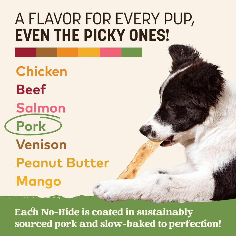 Earth Animal No Hide Strips dog-enjoying-chew captures reward-friendly moments for positive training.