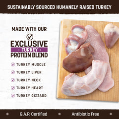 Earth Animal Wisdom organ meat chunks highlight premium protein sources