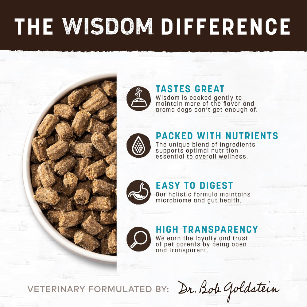 Earth Animal Wisdom air-dried texture close-up showing jerky-like bite and moisture