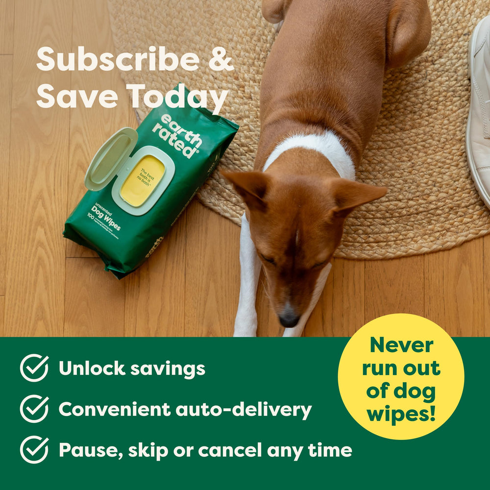 Earth Rated wipes alcohol- and parabens-free—safer for sensitive noses.