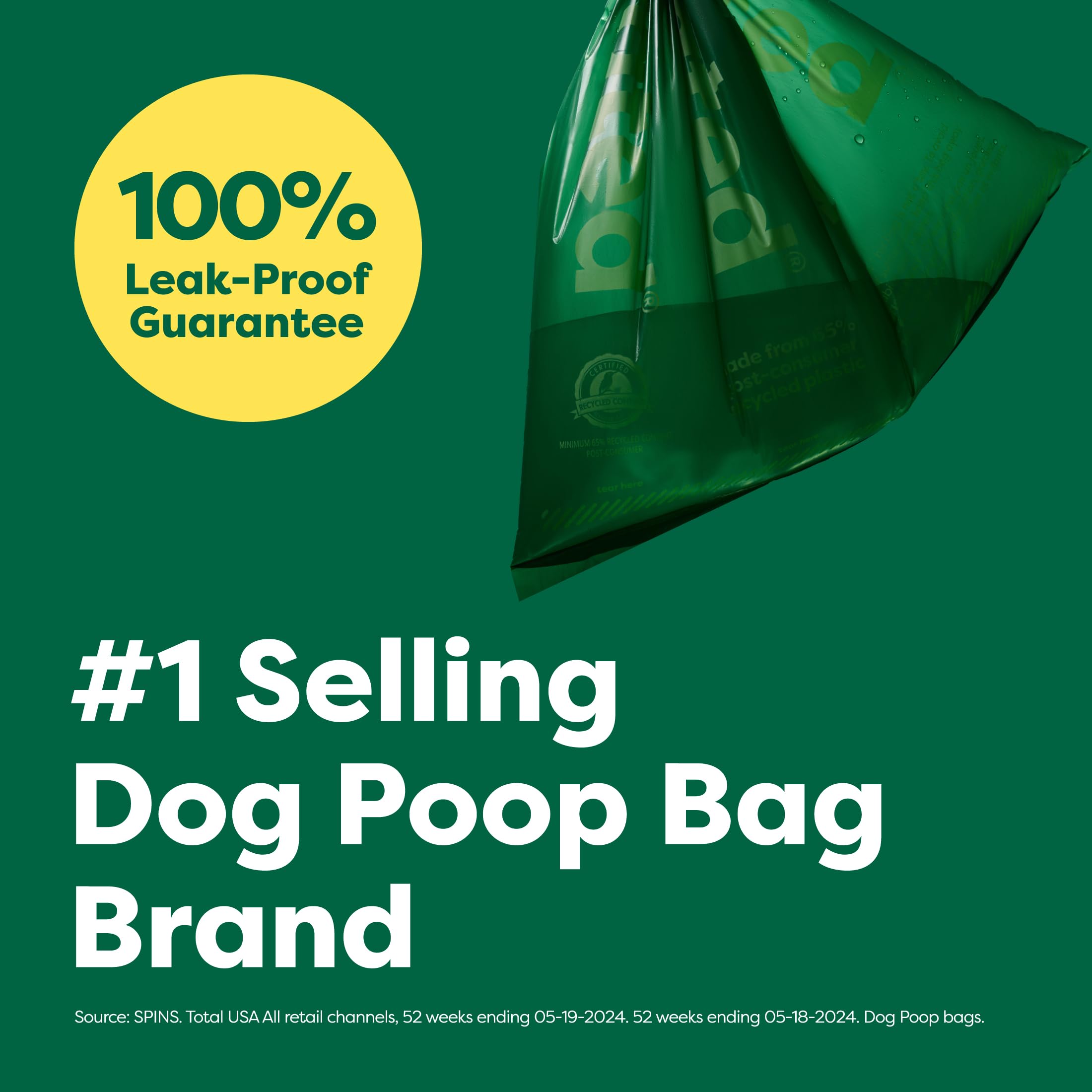 Earth Rated poop bag dispenser-ready setup shows quick access on walks