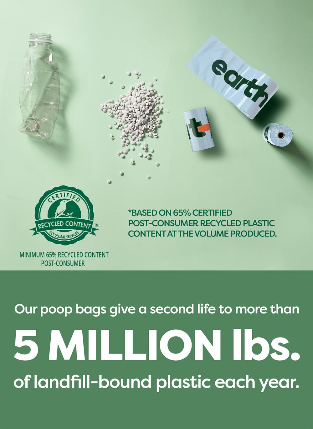 Earth Rated eco-packaging supports responsible disposal and waste solution