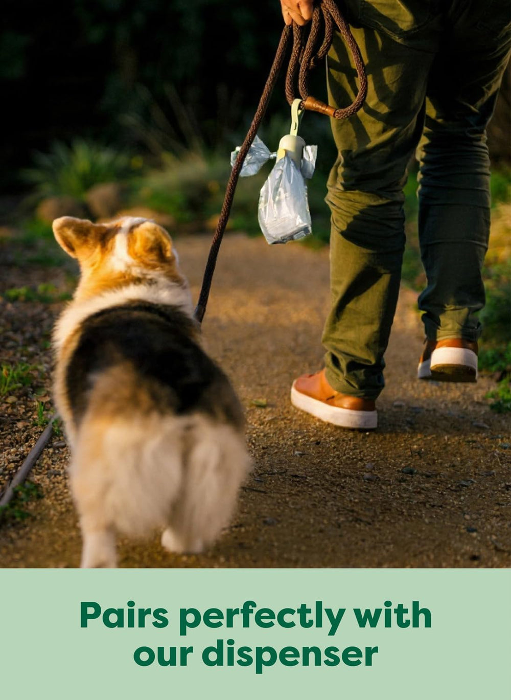 Earth Rated bags use 65% certified post-consumer recycled plastic