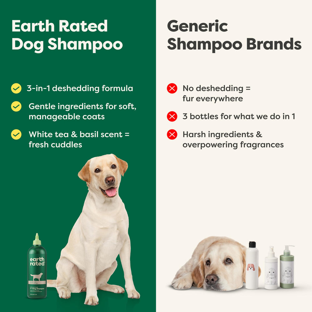 Earth Rated precision nozzle dispensing shampoo with targeted application.