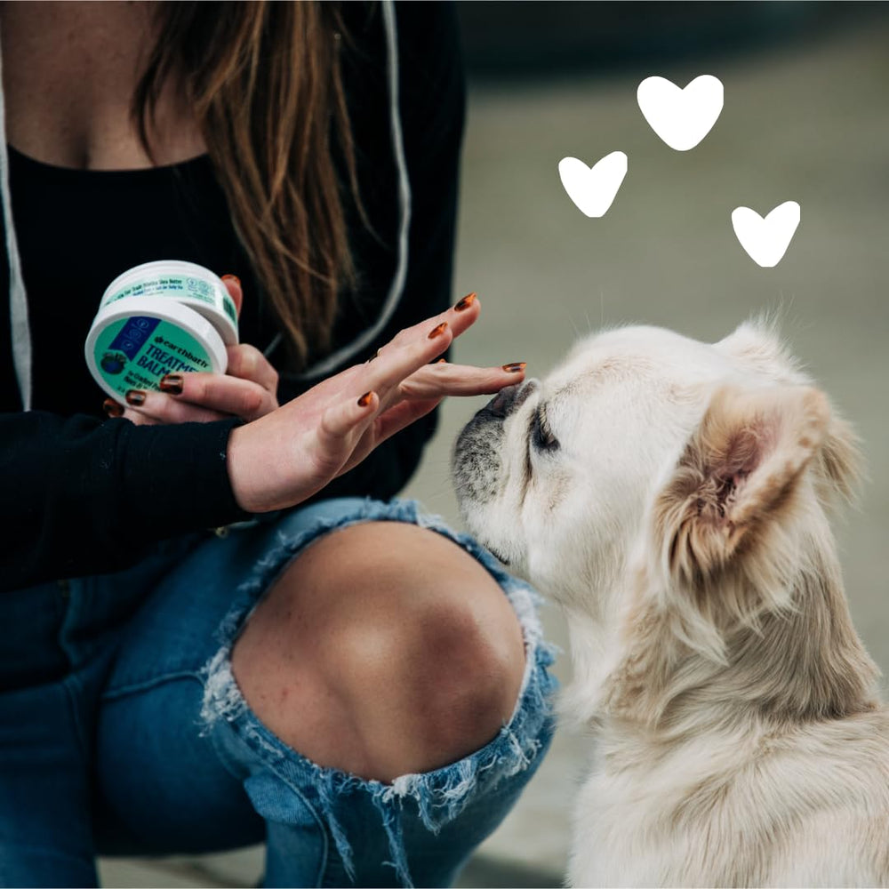 earthbath cruelty-free vegan pet care symbol on packaging