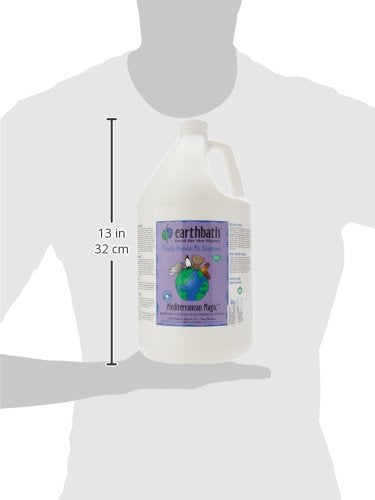 Earthbath Mediterranean Magic ingredients: aloe vera and rosemary for gentle cleansing.