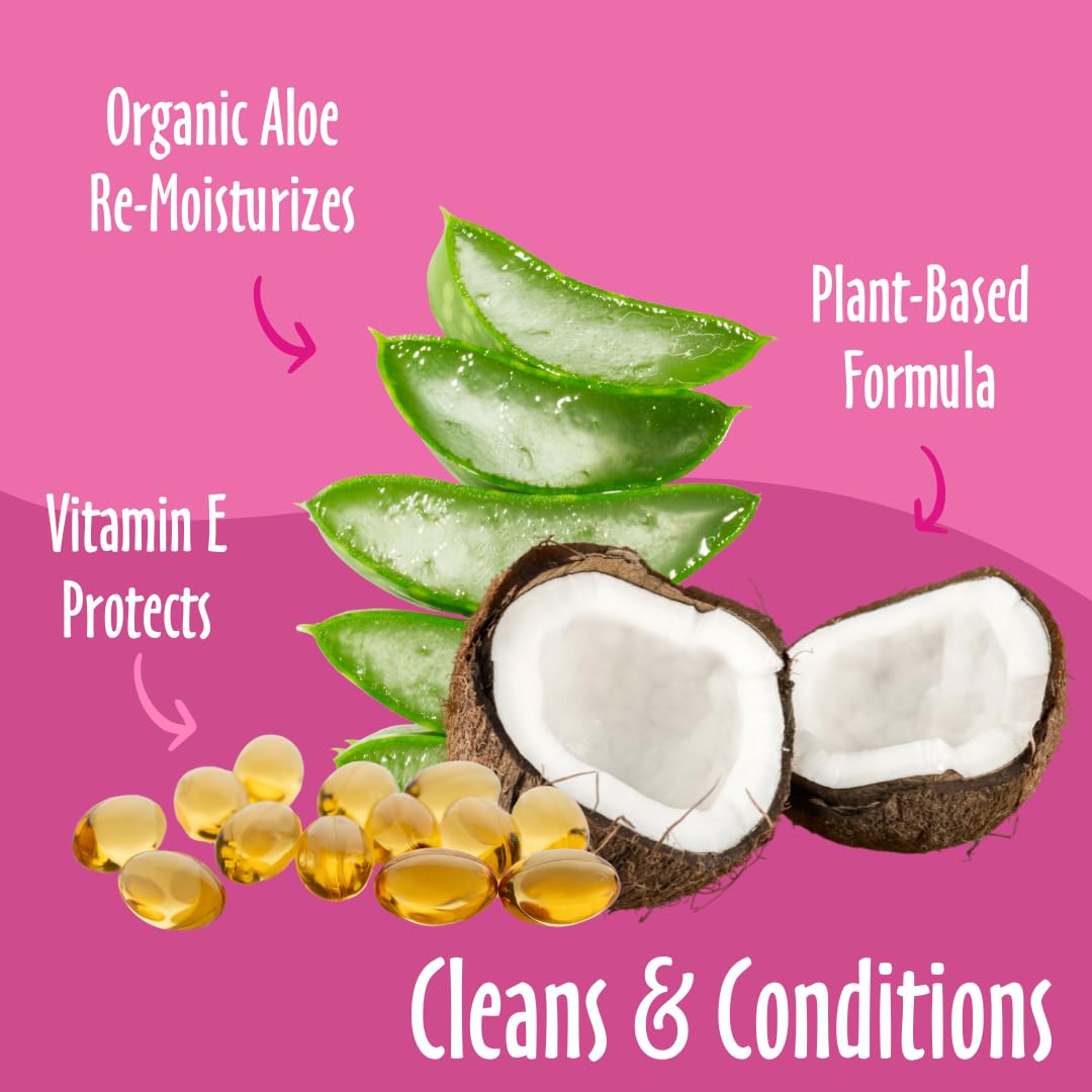 Earthbath oatmeal-aloe conditioner bottle, soothing hydrating coat care