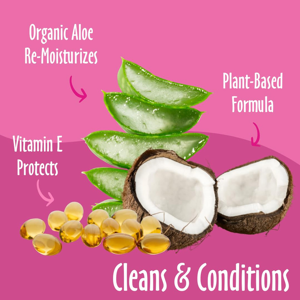Earthbath oatmeal-aloe conditioner bottle, soothing hydrating coat care