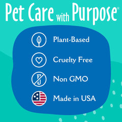 Earthbath shampoo lathering through a dog's coat for gentle cleansing