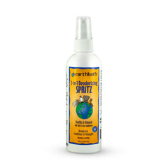 Earthbath desodorante para perro con vainilla y almendra, deja pelaje suave y fresco.