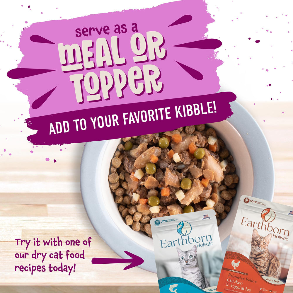 Earthborn Holistic Harbor Harvest gluten-free grain-free label communicates dietary suitability