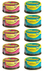 Earthborn Holistic Harbor Harvest packaging highlights grain free nutrition for cats