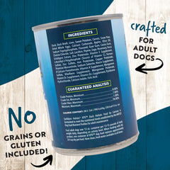 Earthborn Holistic K95 Duck meal-bowl, convenient standalone wet meal for dogs.