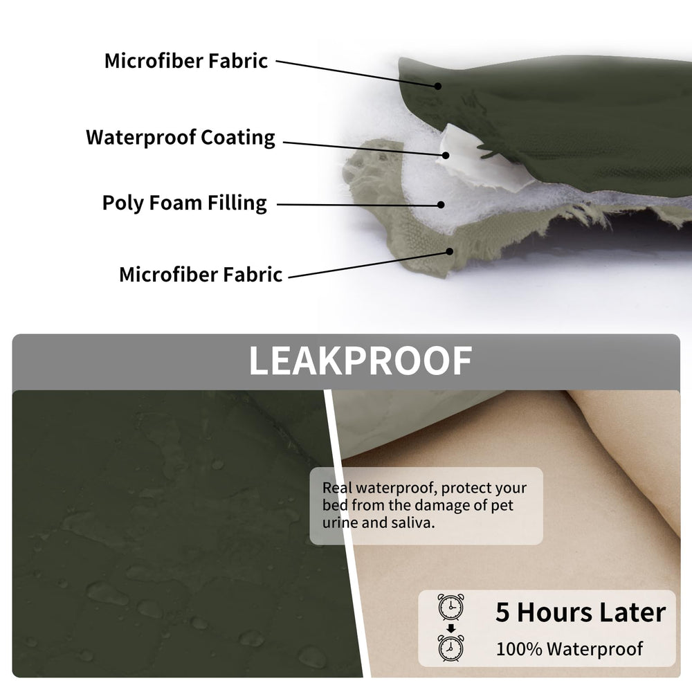 Easy-Going four-layer quilted fabric closeup highlights durability and comfort