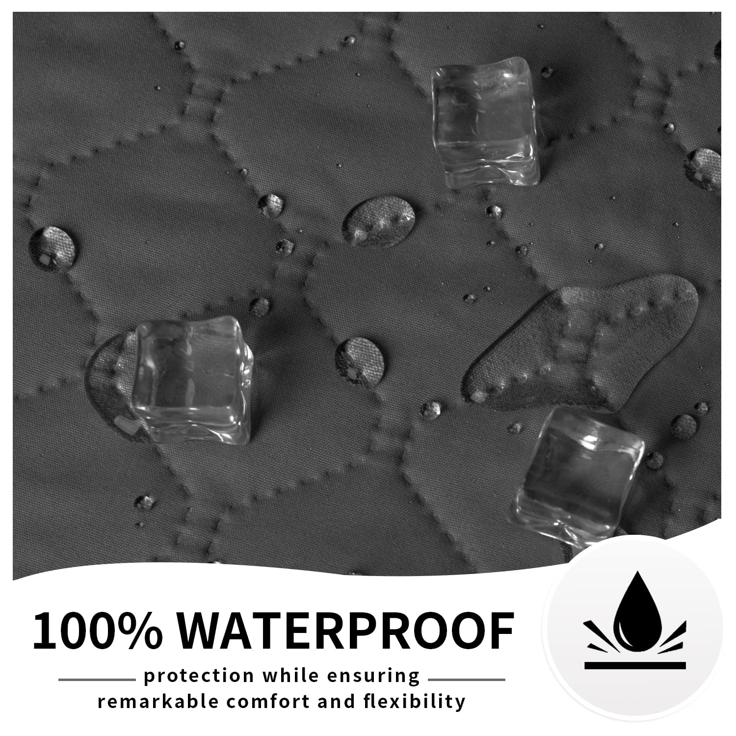Easy-Going machine-washable cover shown for easy cleaning