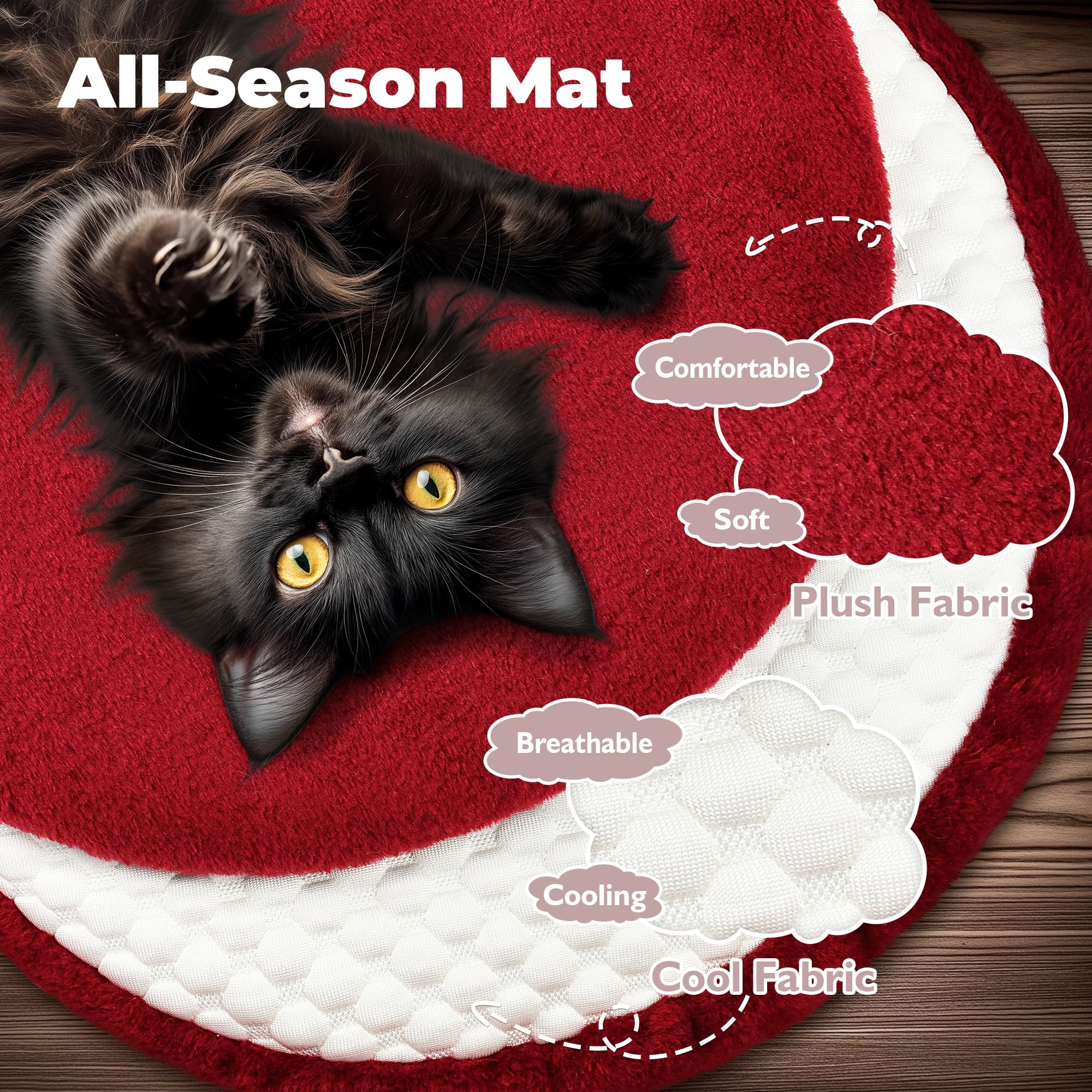 Easyego cat condo provides cozy hideaway and naps.