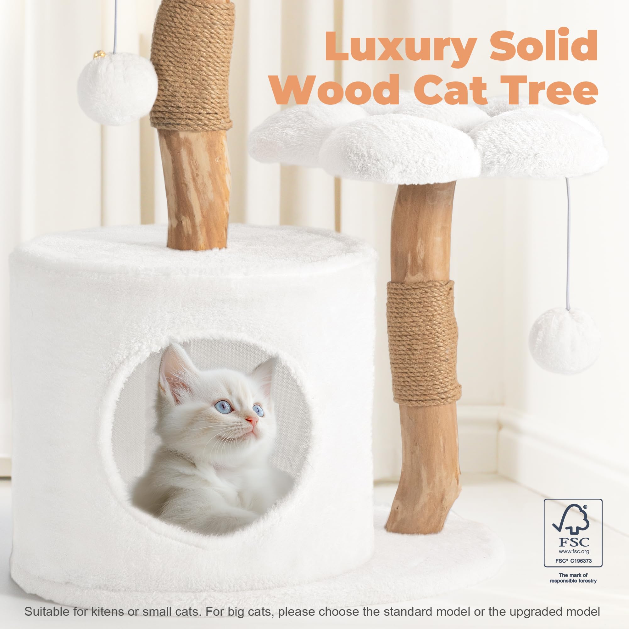 Easyego cat-tree-flower-platforms provides elevated perches for small cats.
