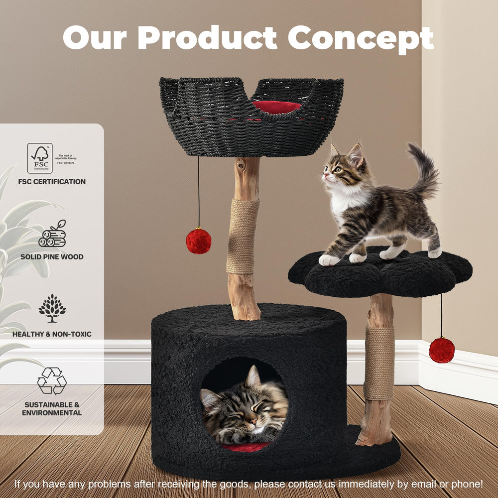 Easyego scratching posts promote healthy claws and play.