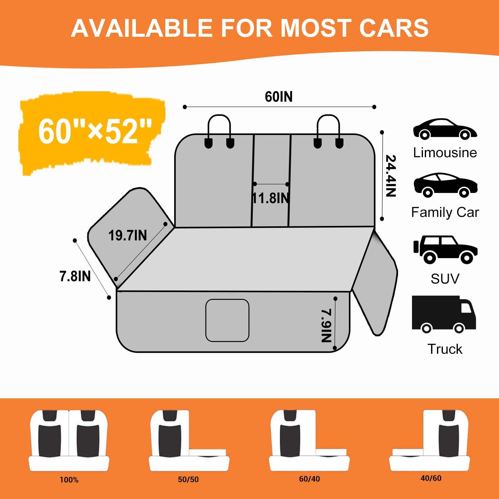 EasyHaWei armrest-access design allows seating flexibility on long journeys