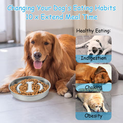 EATHEATY non-slip base keeps bowls steady during meals.