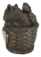 Ebros Gift cat-urn-bottom-load simplifies ash placement after a loss.