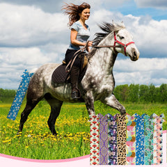 Eccliy horse tail bag diamonds design adds lively style to performances