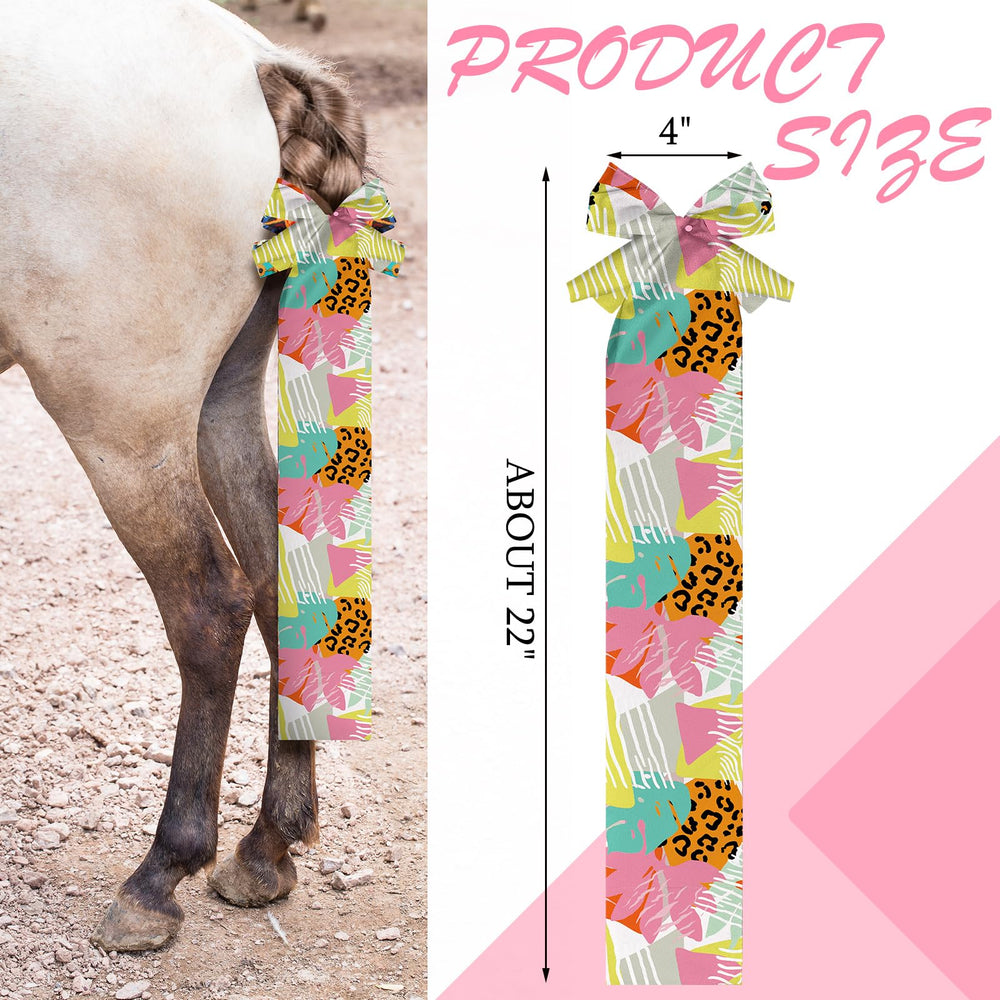 Eccliy pony tail wrap 22 inch adjustable tail cover fits varied lengths