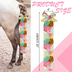 Eccliy pony tail wrap 22 inch adjustable tail cover fits varied lengths