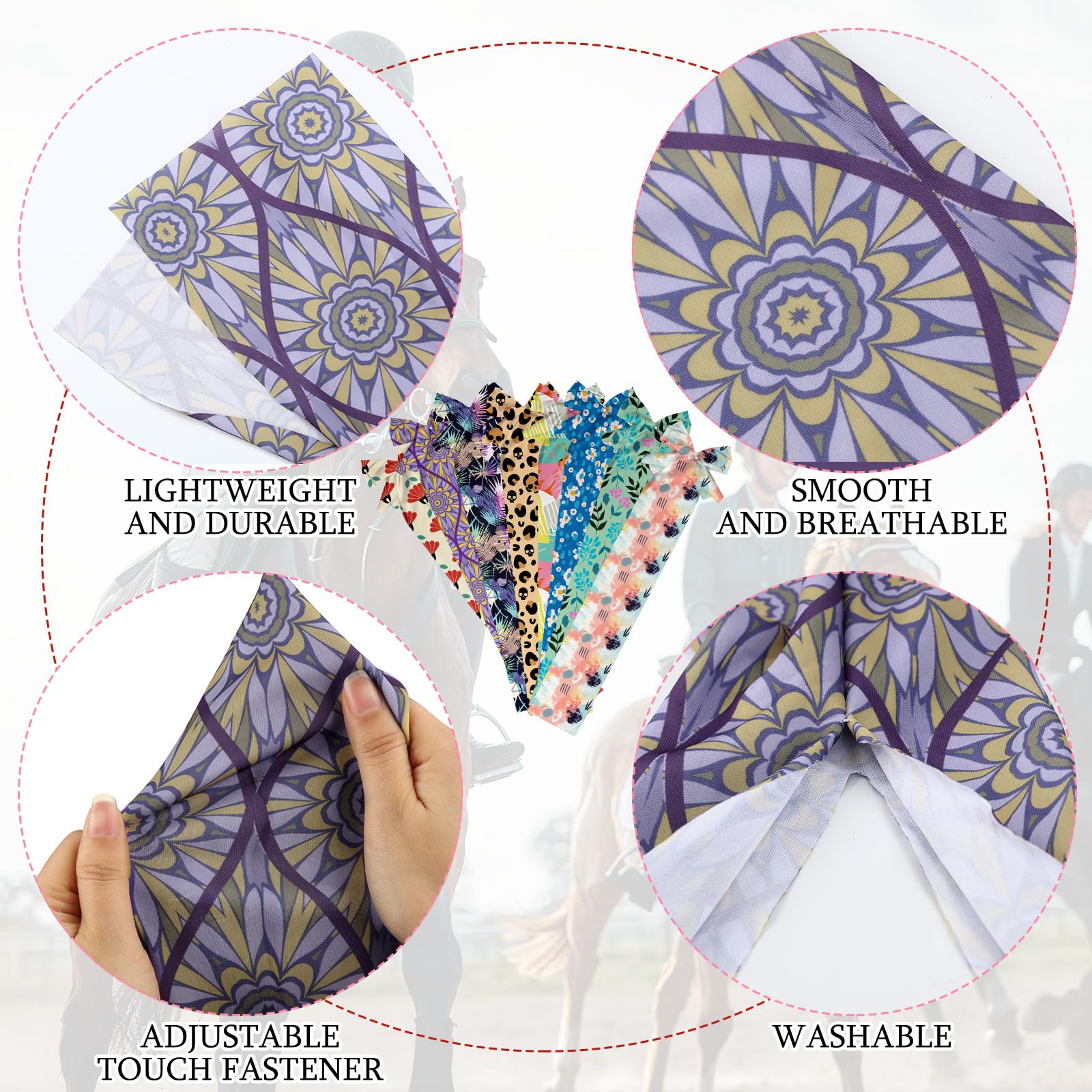 Eccliy tail bag with two-strand closure secures the tail without slipping